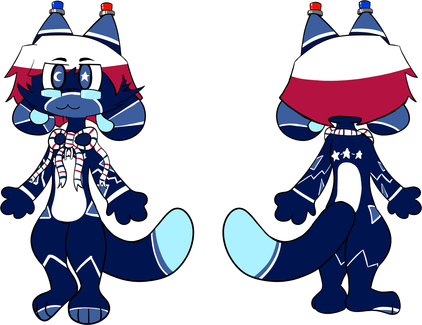 Vexrain, front and back